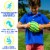 Franklin Sports 9 Inch Probrite Spiral Foam Football Perspective: bottom