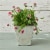 Novelty Artstone 8 x 7.81 in. Mint Resin & Stone Powder Ella Flower Pot Perspective: bottom