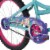Huffy JoJo Siwa Kid's Bike - Aqua/Pink Perspective: bottom