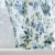 No. 918 Delana Floral Rod Pocket Kitchen Curtain Tier Pair Perspective: bottom