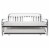 Novogratz Bright Pop Twin Metal Daybed with Roll Out Trundle in Black Perspective: bottom