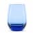 Libbey Classic Blue All-Purpose Stemless Wine Glasses, Set of 6 Perspective: bottom