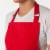 Now Designs Red Unisex Kitchen Apron with Adjustable Straps Perspective: bottom