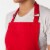 Now Designs Red Unisex Kitchen Apron with Adjustable Straps Perspective: bottom