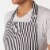 Now Designs Red Stripe Unisex Kitchen Apron with Adjustable Strap Perspective: bottom