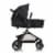 Evenflo Pivot Stroller and Infant Car Seat Travel System, Casual Grey Perspective: bottom