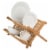 BIA Cordon Bleu Danesco Collapsible Bamboo Dish Rack Perspective: bottom