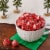 HERSHEY'S Peppermint Bark Bells Christmas Candy Bag Perspective: bottom