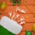 REESE'S White Creme Peanut Butter Trees Christmas Candy Packs Perspective: bottom