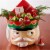 HERSHEY'S KISSES Milk Chocolate Santa Hat Christmas Candy Bag Perspective: bottom