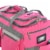 Olympia 22 Inch 8 Pocket Rolling Duffel Bag with Retractable Handle, Hot Pink Perspective: bottom