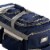 Olympia 22 8-Pocket U Shape Rolling Duffel Bag with Retractable Handle, Navy Perspective: bottom
