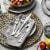ZWILLING Angelico 20-Piece 18/10 Stainless Steel Flatware Set, Silver Perspective: bottom