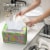Kleenex Disposable Paper Hand Towels Box Perspective: bottom