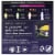 U by Kotex AllNighter Ultra Thin Extra Heavy Flow Unscented Overnight Pads with Wings Perspective: bottom