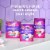 Always Radiant Daily Liners Regular Absorbency Unscented Perspective: bottom