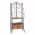 SEI Furniture Carlsbad Baker's Rack in Black Perspective: bottom