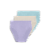 Jockey® Elance® Women's Breathe French Cut Underwear Pack - Violet/Sand/Mint Perspective: bottom