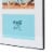 Snap® 8x10 Matted 2 Opening Front Load Photo Frame - Black Perspective: bottom