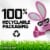 Energizer Hearing Aid Batteries Size 10, Yellow Tab, 12 Pack Perspective: bottom