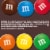 M&M's Milk Chocolate Stand Up Pouch Perspective: bottom