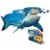 I AM Lil Shark 100 Piece Animal-Shaped Jigsaw Puzzle Perspective: bottom