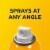 Aspercreme Maximum Strength Lidocaine Dry Spray Topical Pain Relief 4% Lidocaine Perspective: bottom