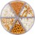 Holiday Home Gold Sprinkles Mix Perspective: bottom