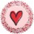 Holiday Home™ Valentine Hearts Standard Baking Cups Perspective: bottom