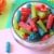 Sour Punch Share Size Assorted Flavors Candy Bites Perspective: bottom