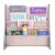 Humble Crew Kids Sophie Bookshelf 4 Tier Book Organizer - Pink Perspective: bottom
