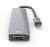 Renewgoo USB-C Hub 6-in-1 Multiport 4K HDTV USB 3.0 Type-C Charging Plug PC Mac Perspective: bottom