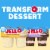 Jell-O Creme Brulee Sugar Free Rice Pudding Cups Snack Perspective: bottom
