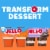 Jell-O Orange Sugar Free Jello Cups Gelatin Snack Perspective: bottom