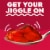 Jell-O Cherry Gelatin Dessert Mix Perspective: bottom