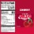 Jell-O Cherry Artificially Flavored Gelatin Dessert Mix, Family Size, Box Perspective: bottom