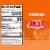Jell-O Orange Gelatin Dessert Mix, Sweet Treat Dessert, Box Perspective: bottom