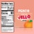 Jell-O Peach Artificially Flavored Gelatin Dessert Mix, Family Size, Box Perspective: bottom