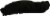 Scunci® No Damage Wide Twist Headwrap, Black Perspective: bottom