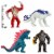 Playmates Toys Godzilla x Kong Crystal with Mini Figure Perspective: bottom