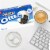 OREO White Fudge Covered Chocolate Sandwich Cookies Perspective: bottom
