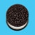 Oreo Double Stuf Gluten Free Chocolate Sandwich Cookies Perspective: bottom