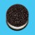Oreo Double Stuf Gluten Free Chocolate Sandwich Cookies Perspective: bottom