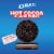 Oreo Hot Cocoa Creme Chocolate Sandwich Cookies Limited Edition Perspective: bottom