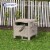 Suncast CPLPHH100D Hideaway 100' Resin Garden Hose Reel for 5/8 Hoses, Taupe Perspective: bottom