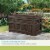 Suncast DBW7500 73 Gallon Outdoor Patio Storage Chest with Handles & Seat, Java Perspective: bottom
