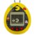 Pac-Man Tamagotchi Device Yellow Maze Pac Catche Retro Video Game Perspective: bottom