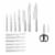 KitchenAid® Contour Silver Block Set Perspective: bottom