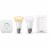 Hue 464776 White Ambiance Starter Kit(2 A19 Bulbs, Hub Bridge, and Dimmer Switch) Perspective: bottom