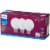 Philips 3.8-Watt (40-Watt) Medium Base Globe G25 LED Light Bulbs Perspective: bottom
